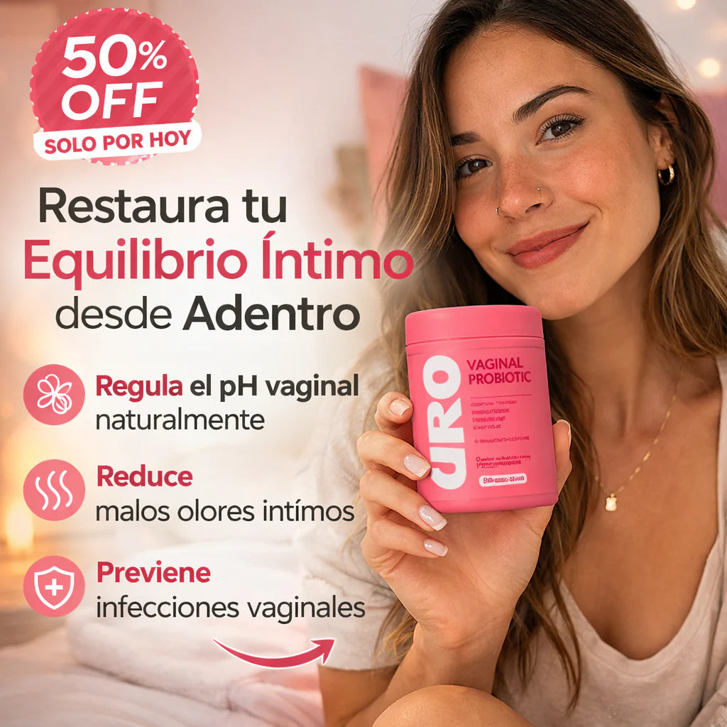 URO Vaginal Probiotico - Alivio Urinario en Días