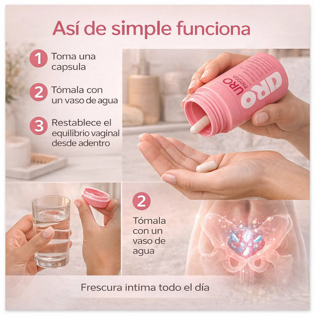 URO Vaginal Probiotico - Alivio Urinario en Días