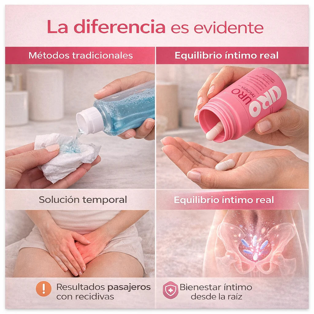 URO Vaginal Probiotico - Alivio Urinario en Días